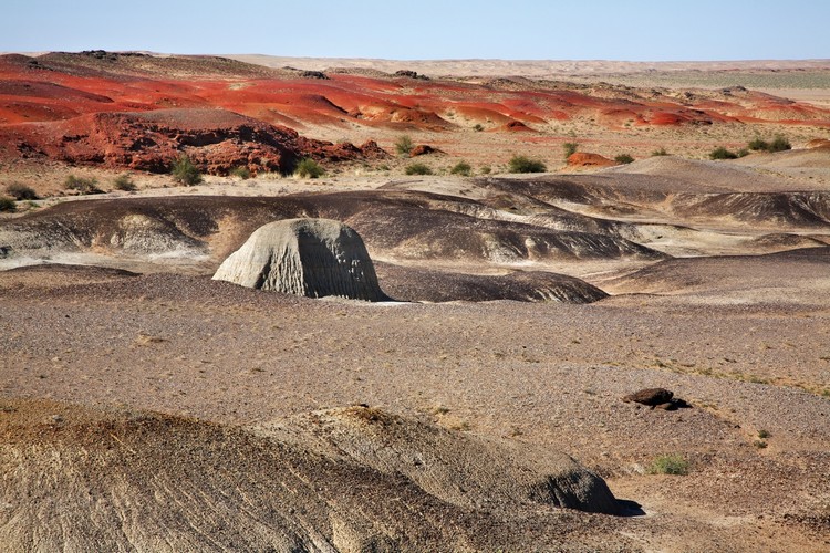 Pierres dans le Désert de Gobi, Mongolie