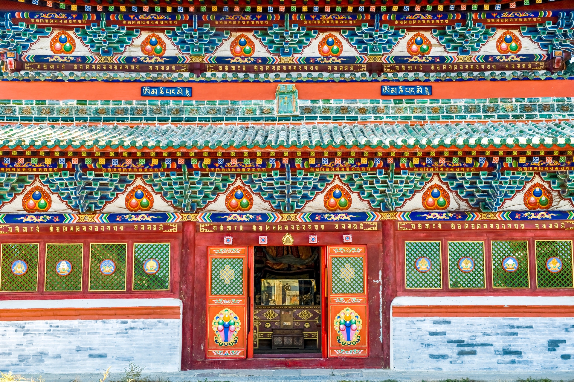 Temple de Mongolie
