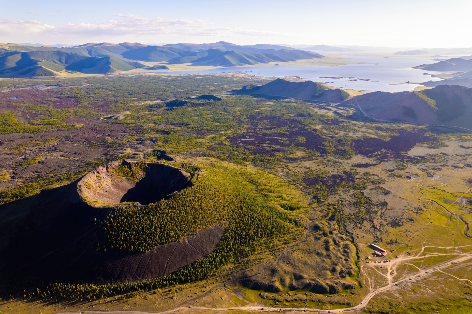 Volcan Horgo, Mongolie