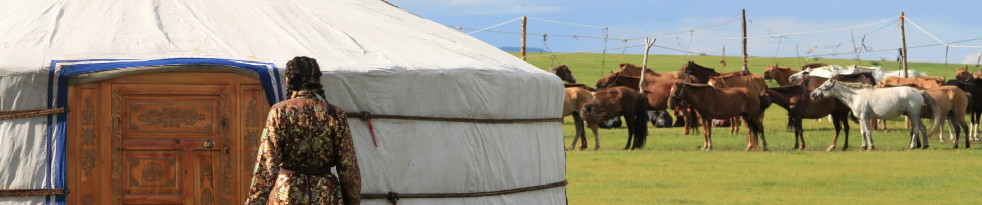 Yourte Mongolie Nomade